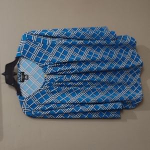 Liz Claiborne Career Petite multicolor 3/4 sleeve blouse PXXL. New Without Tags